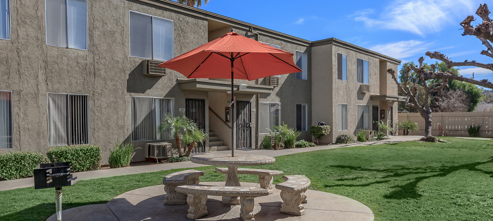 The Courtyards Apartments in El Cajon, CA